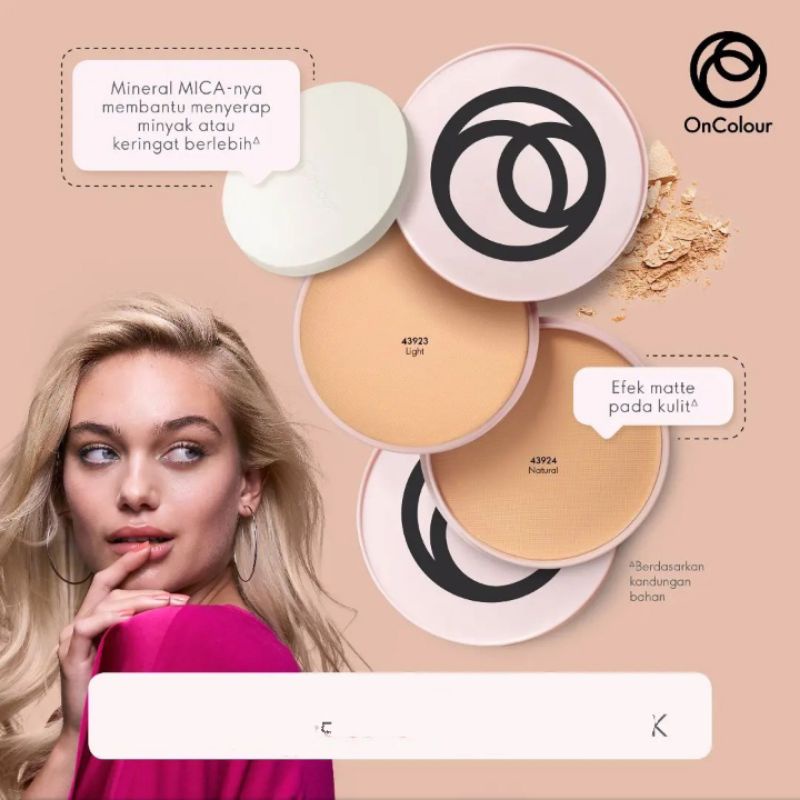 OnColour Face Powder Natural LightOnColour Bloom Light