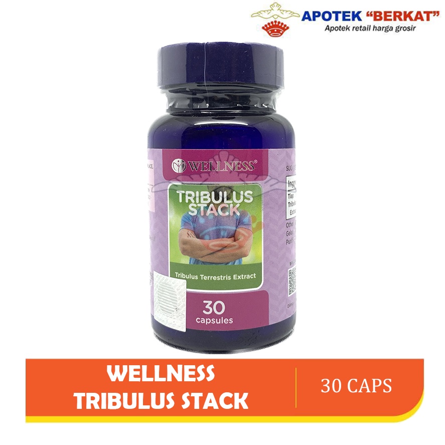 Wellness tribulus stack 30 caps