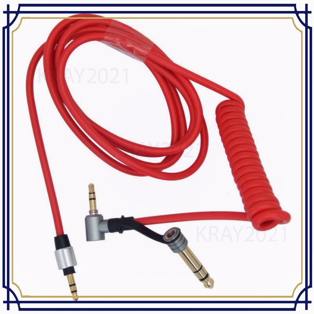 AUX Audio Cable Pro Detox 3.5 and 6.5 mm Male to Male -CB806