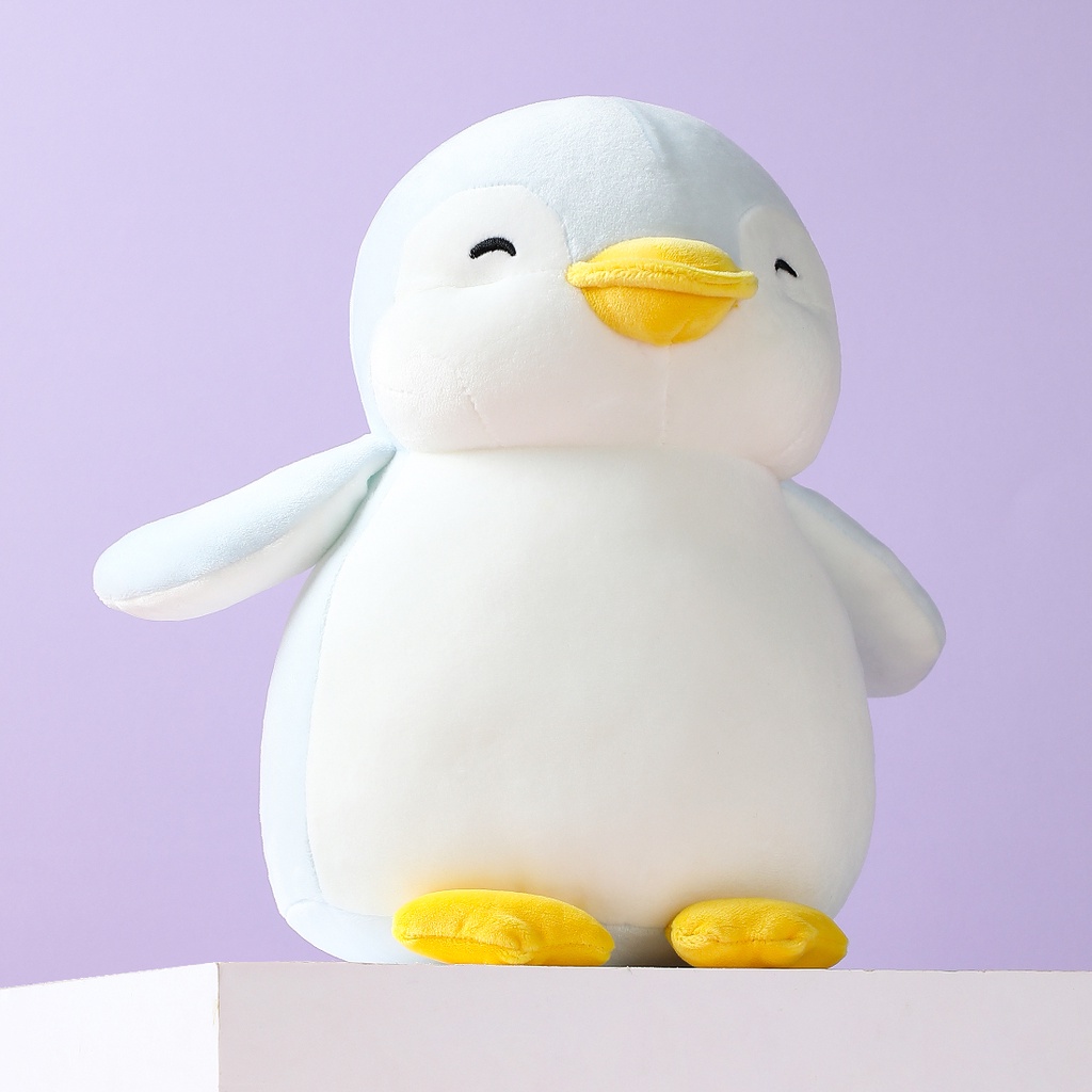big promo miniso toy - boneka penguin 28cm plush toy boneka lucu mainan anak boneka lucu lembut