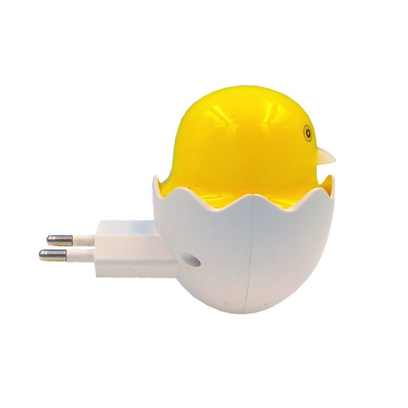 Lampu Tidur LED Telur Ayam Sensor Cahaya Dekorasi Kamar Night Light Lamp Chicken Egg Bebek Duck Unik Promo Sen