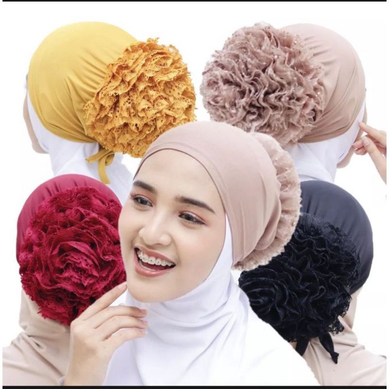 INNER DALEMAN JILBAB SANGGUL CIPUT TURKY CEPOL RENDA ANTI PUSING GAK BUDEG PREMIUM DALAMAN HIJAB KER