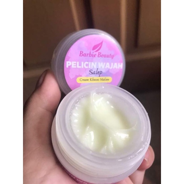 Salep pelicin wajah Barbie beauty cream malam