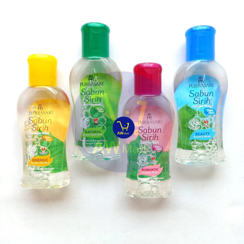 PURBASARI SABUN SIRIH 60ML - PEMBERSIH KEWANITAAN DENGAN EKSTRAK DAUN SIRIH