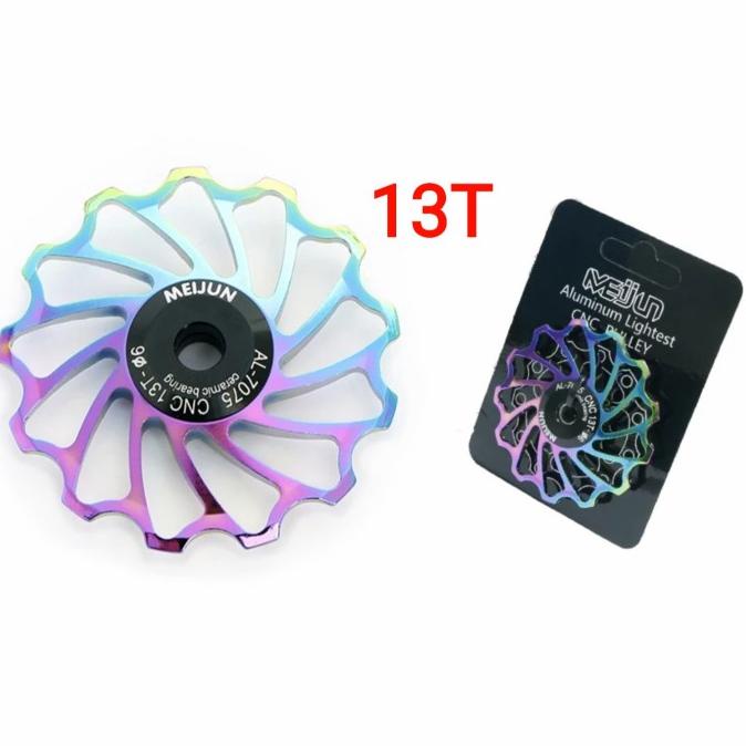Diskon [COD] Meijun Pulley RD Ceramic 13T - Pulley RD Bearing - Pulley RD Sepeda