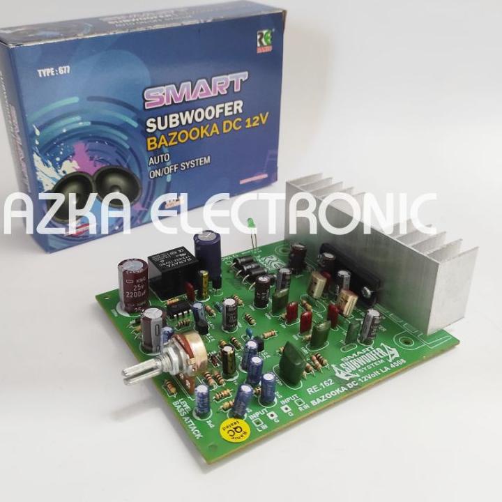 Paling Laris Kit Power Subwoofer Mobil Bazzoka 12V DC