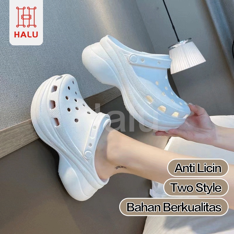 Jual Halu Sandal Kodok Wanita Sandal Kesehatan Sandal Baim Sandal Fuji Wanita Wedges Platfrom