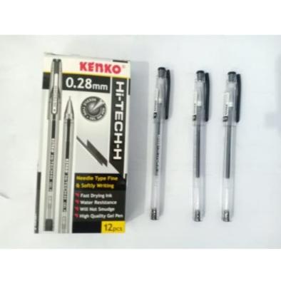 

[Q-8@9 ㊚) Pulpen Gel KENKO HI-TECH-H 0.28mm kekinian