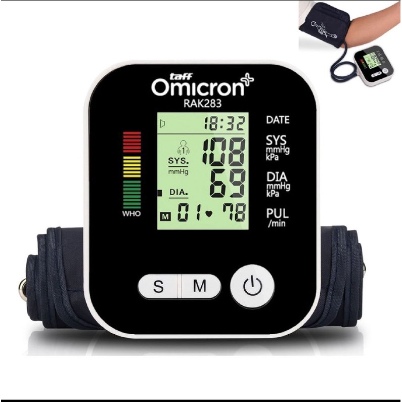 Pengukur Tekanan Tensi Darah Digital Tensimeter Alat Cek Pengukur Tekanan Alat Tensi Darah Portable