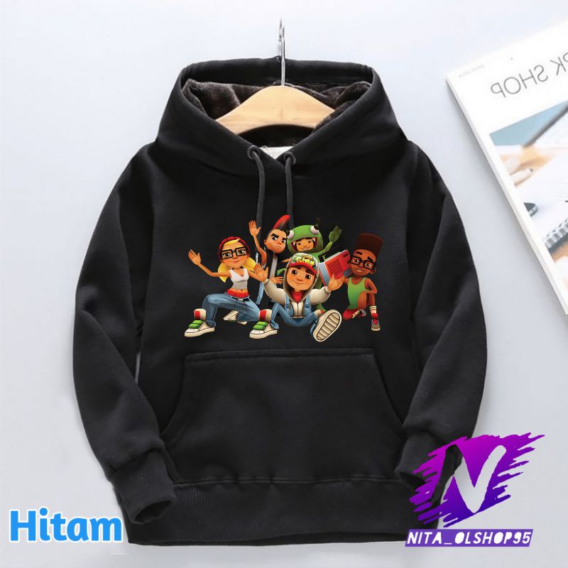 hoodie anak game subway surfers