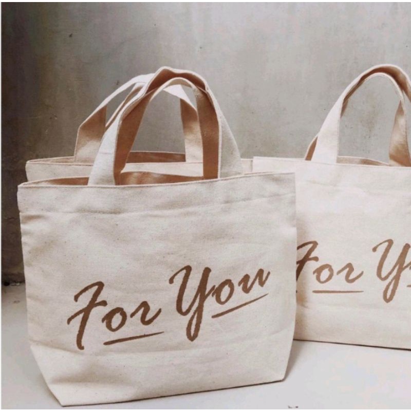 Totebag Wanita Pria Remaja Tote Bag Korean Style