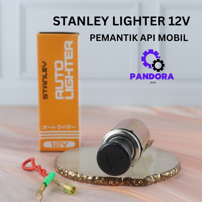 STANLEY LIGHTER 12V - 24V PEMANTIK API MOBIL UNIVERSAL