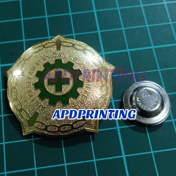 

PIN K3 AHLI KESELAMATAN DAN KESEHATAN KERJA K3 MAGNET KUNINGAN PREMIUM