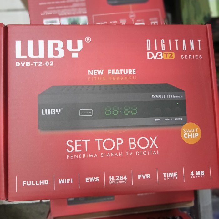 TERBARU set top box tv digital luby t2 02 /SET TOP BOX TV DIGITAL/SET TOP BOX MATRIX/SET TOP BOX TV