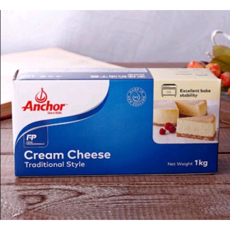 Anchor Cream Cheese 1 Kg - Kemasan Original 1 Kg