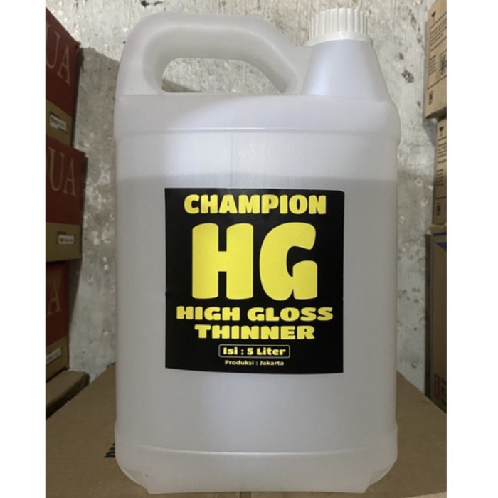 Thinner Thinner High Gloss Hg 5 Liter
