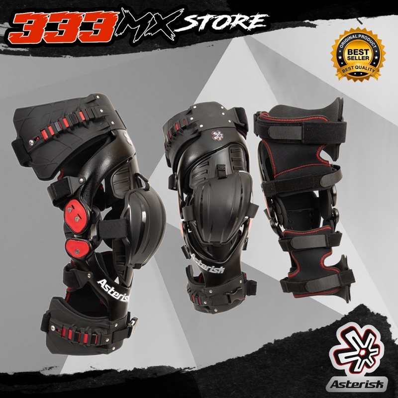 KNEE ASTERISK ULTRA CELL 4.0 TRAIL PELINDUNG LUTUT CROSS TRABAS ENDURO