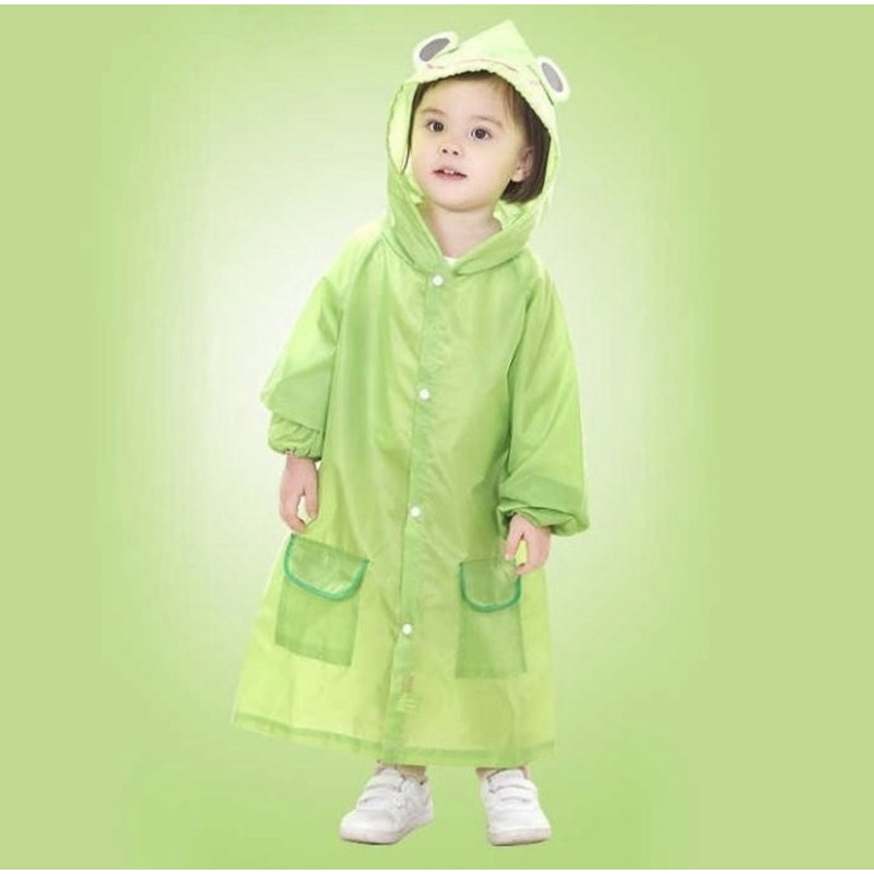 Jas Hujan Anak - Jas Hujan Funny Raincoat Motif Lucu - Jas Hujan Anak Bahan Polyester - Jas Anak