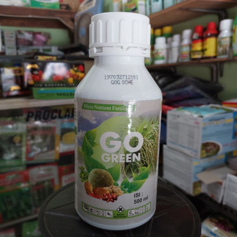 PUPUK NUTRISI MIKRO GO GREEN 500 ML MICRO NUTRIENT FERTILIZER