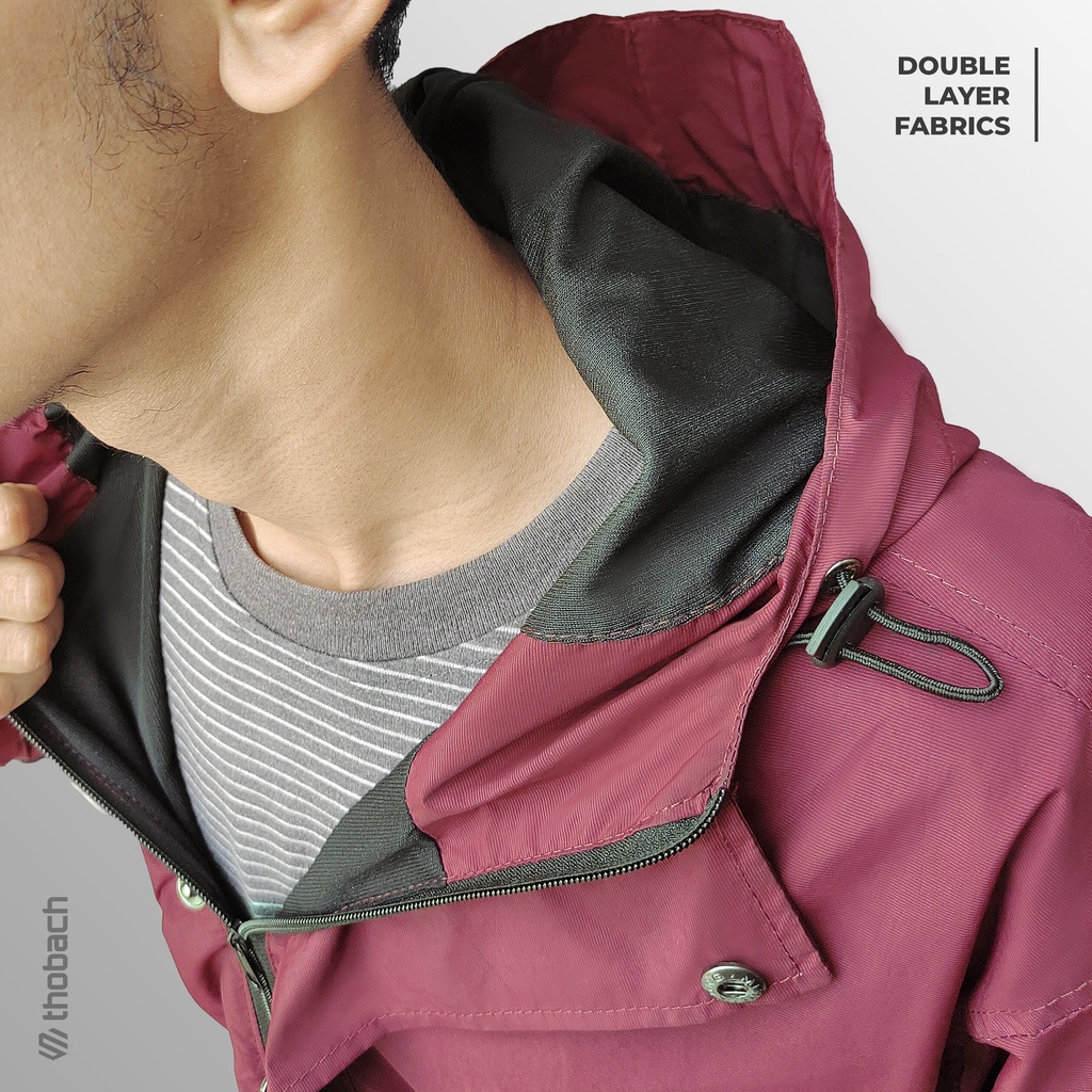 Jaket Pria Jaket Jaket Parka Pria Jaket Outdoor THOBACH