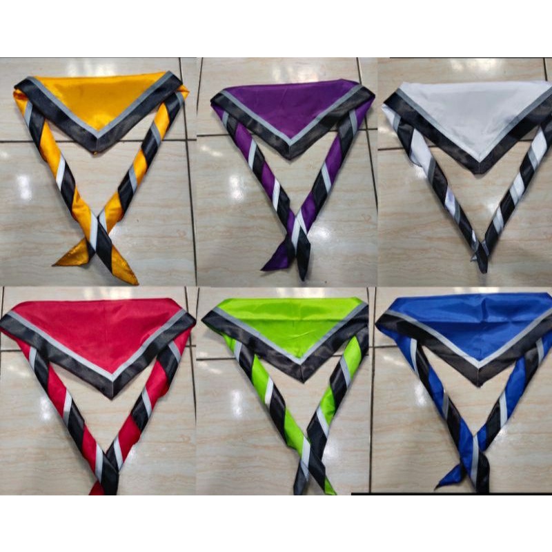 scraft pramuka list hitam scraf