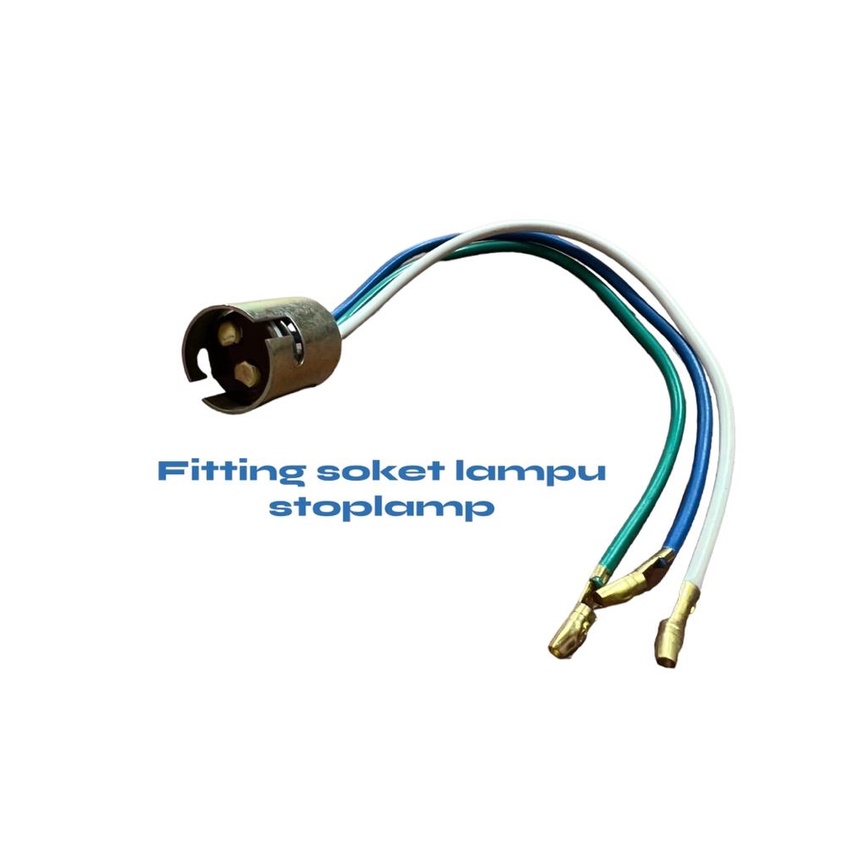 Soket Lampu Fitting Depan Soket Lampu Sen Soket Lampu Stop Rem Soket Lampu Motor