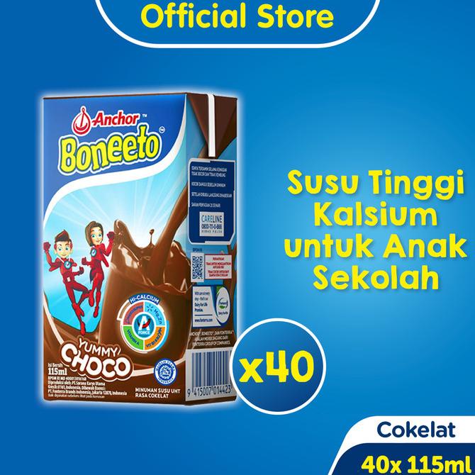 

Boneeto Susu UHT Cokelat 40 x 115ml- Daya Pikir & Tubuh Aktif