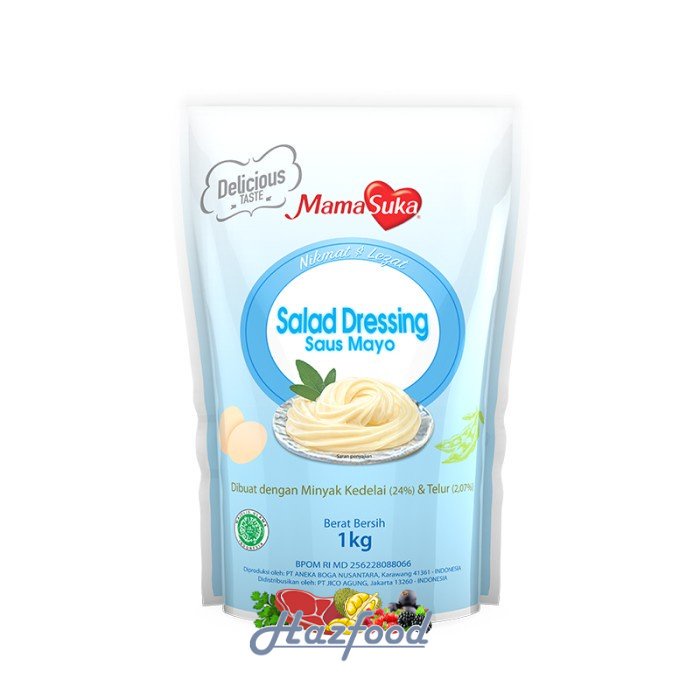 

Mamasuka Salad Dressing Saus Mayo / Saus Salad Mayonaise - 1 Kg