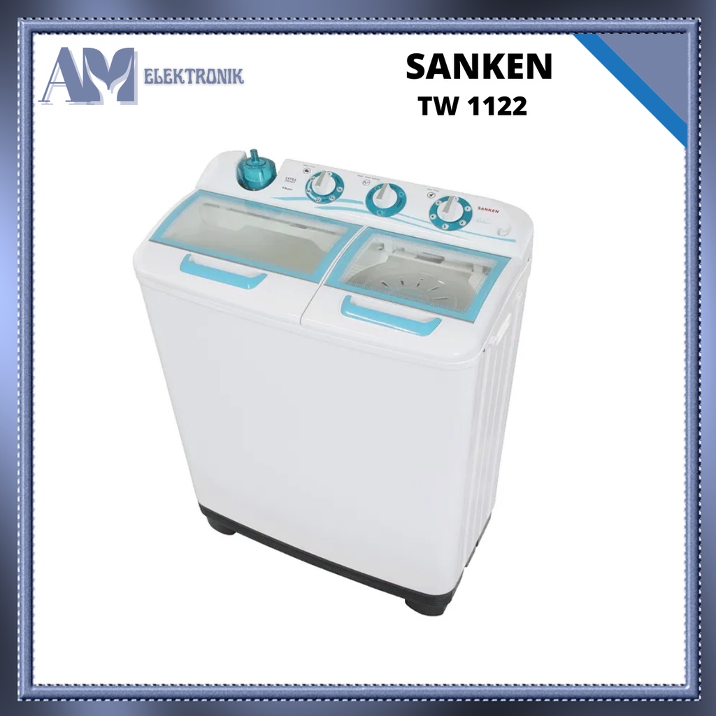 MESIN CUCI SANKEN TW 1122 / 11 KG 2 TABUNG