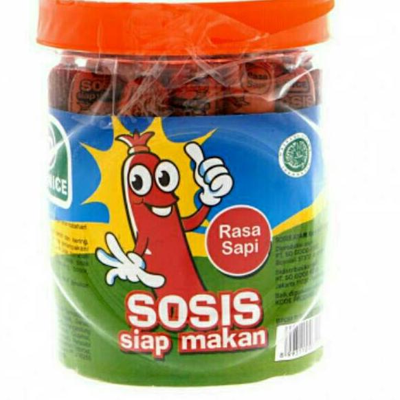 

░☺░ So Nice Sosis Toples ayam/sapi isi 24pc/ toples