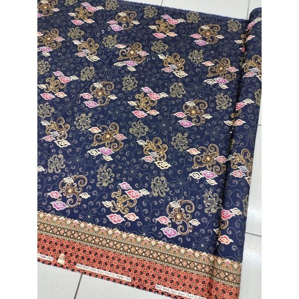 Kain Bahan Batik Katun Murah / Kain Batik Motif Kalimantan Per 1/2Meter