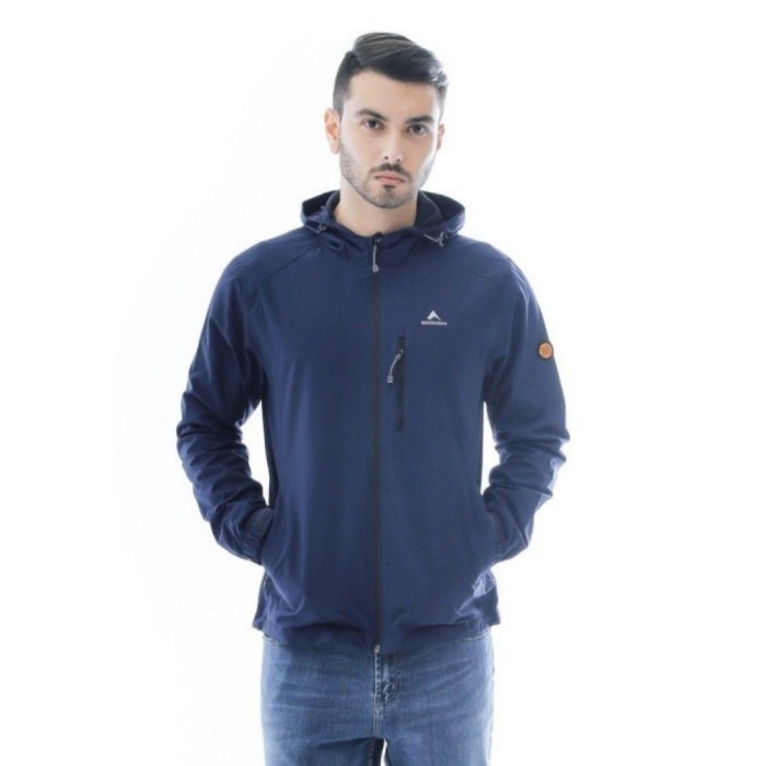 ⭐BISA COD⭐ Jaket Eiger PERSEVERANCE BLACK - Navy, XXL