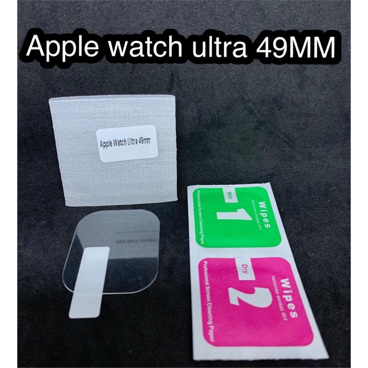 Apple watch ultra 49mm Tempered glass apple watch ultra 49mm clear