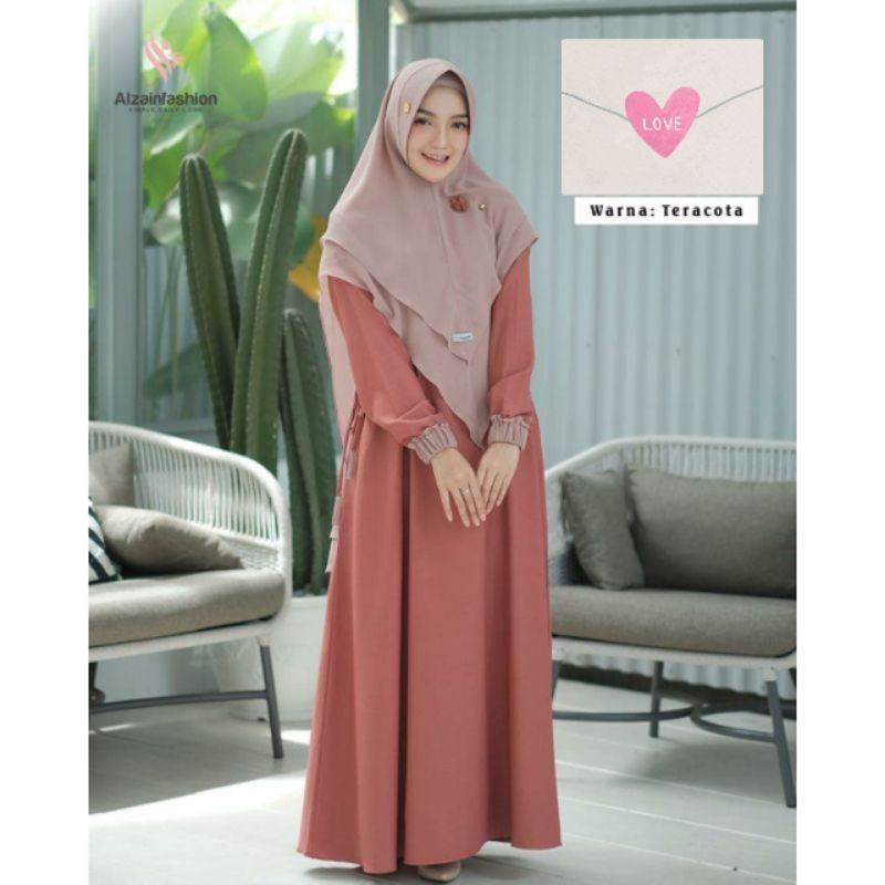 ZANIA SYARI - Baju Gamis Busui Dress Wanita Fashion Muslim Ukuran S M L XL XXL 3XL 4XL Jumbo Untuk A