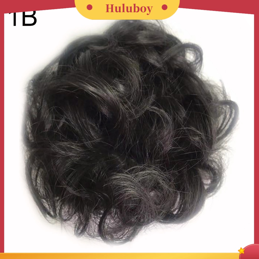 Wig Rambut Ekstensi Model Keriting Gelombang Messy Elastis Untuk Pengantin Wanita