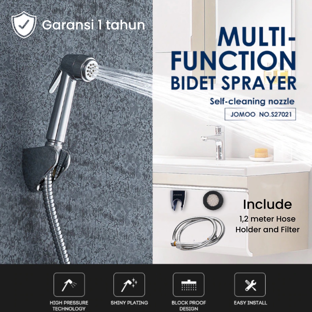 Jual JOMOO Toilet Shower Jet Washer Bidet Cebok Kloset Closet WC
