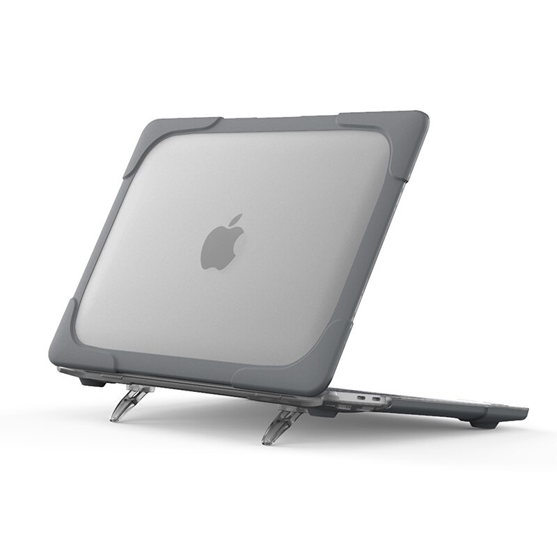 Protective Cover Case Stand Cooling for Macbook Pro 13 Inch A2251 A2289 A2338 - RKE13 - 7RIM08GY Gray