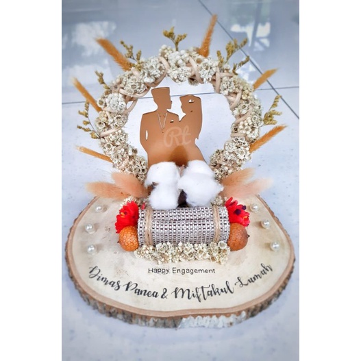 Ring Bearer Rustic / Ring box rustic / Tempat cincin rustic