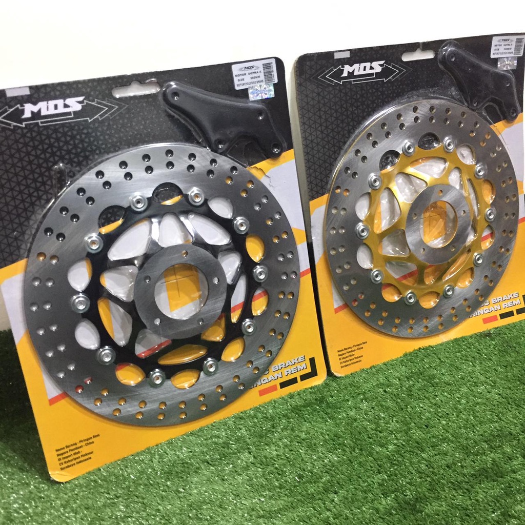 PIRINGAN CAKRAM SUPRA X MOTIF PSM BULAT TACOBELL SET BRACKET KALIPER LUBANG 5 PNP GL PRO MAX MEGAPRO