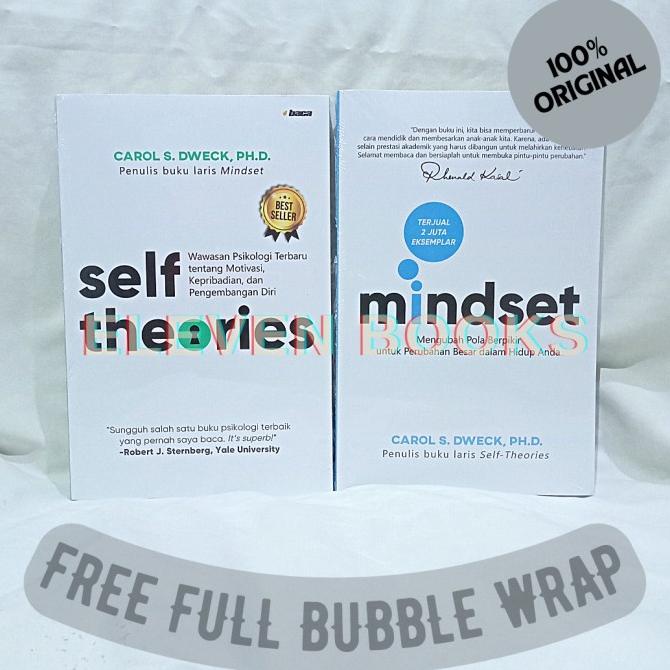 

BUNDLING BUKU MINDSET & SELF-THEORIES - Carol S. Dweck, Ph. D.