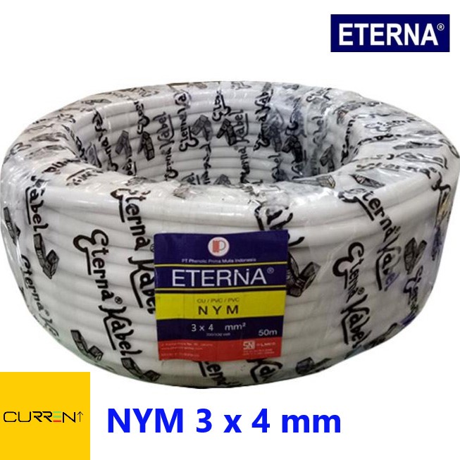 Kabel Eterna NYM 3x4 mm Per Meter