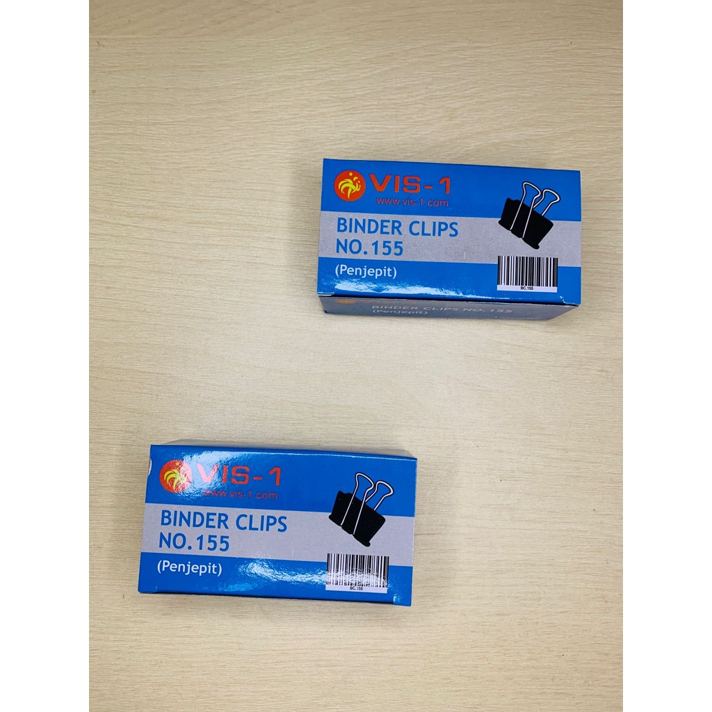 

No. 155 Binder Clips VIS-1