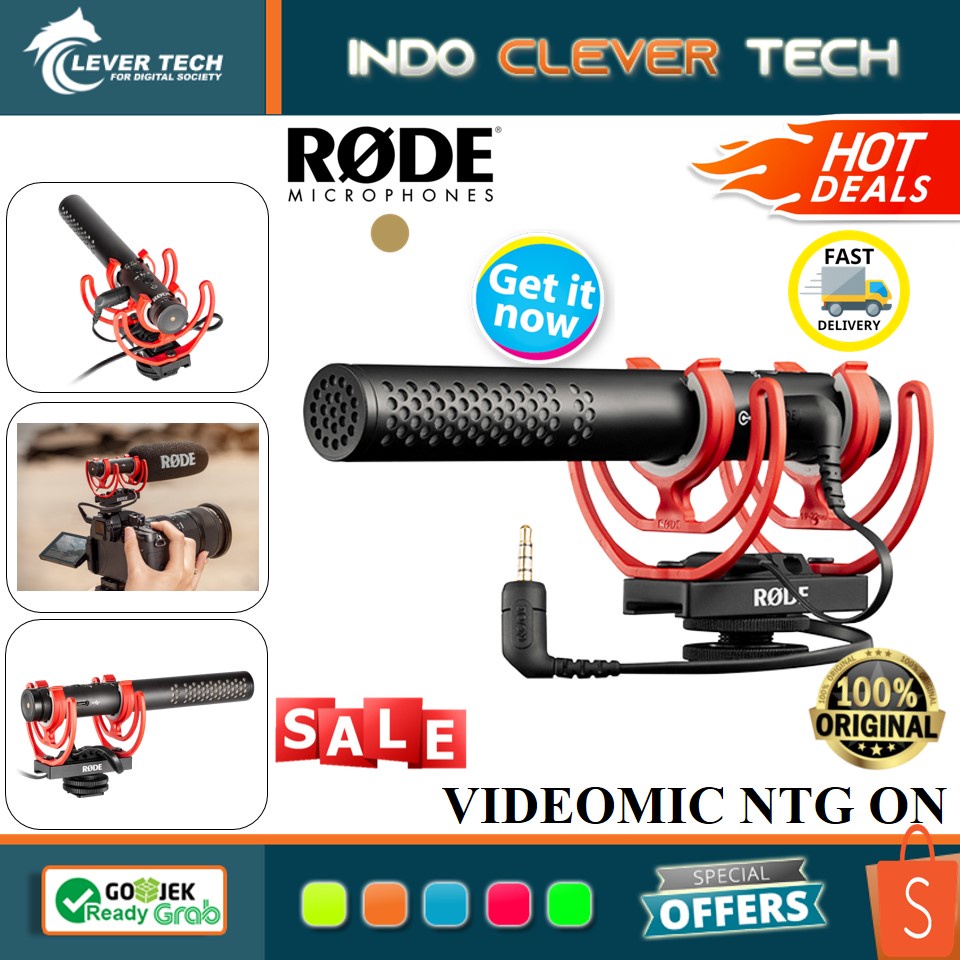 Rode Videomic NTG On Camera Shotgun Microphone