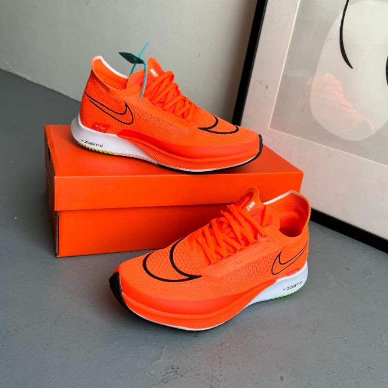 Nike ZoomX Streakfly Vert Orange White Green