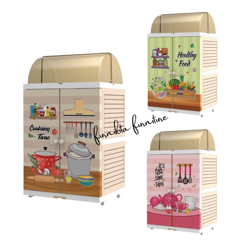 NAIBA RAK PIRING PLASTIK SERBAGUNA TEMPAT GELAS TEMPAT PIRING