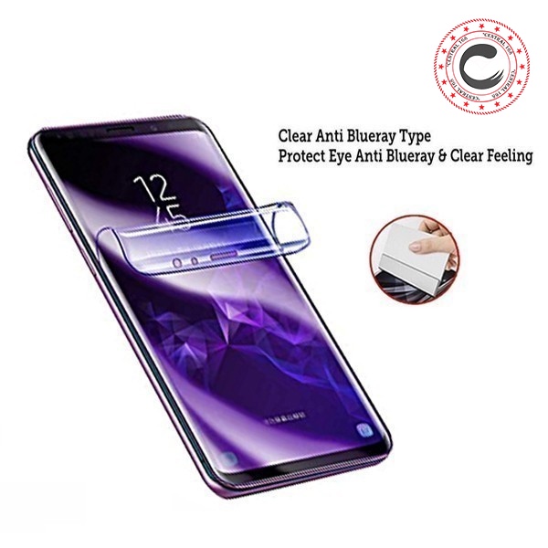 C168 ANTI GORES JELLY HYDROGEL BLUE LIGHT BLUERAY RADIASI INFINIX SMART 2 3 3PLUS 4 5 6 7 2HD S4 S5 