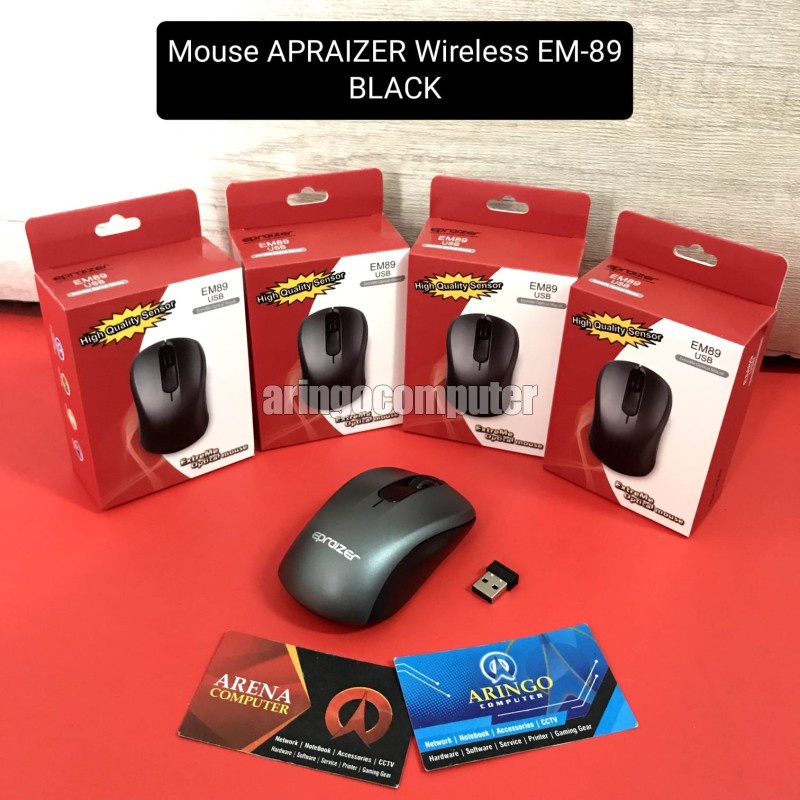 Mouse APRAIZER Wireless EM-89 BLACK