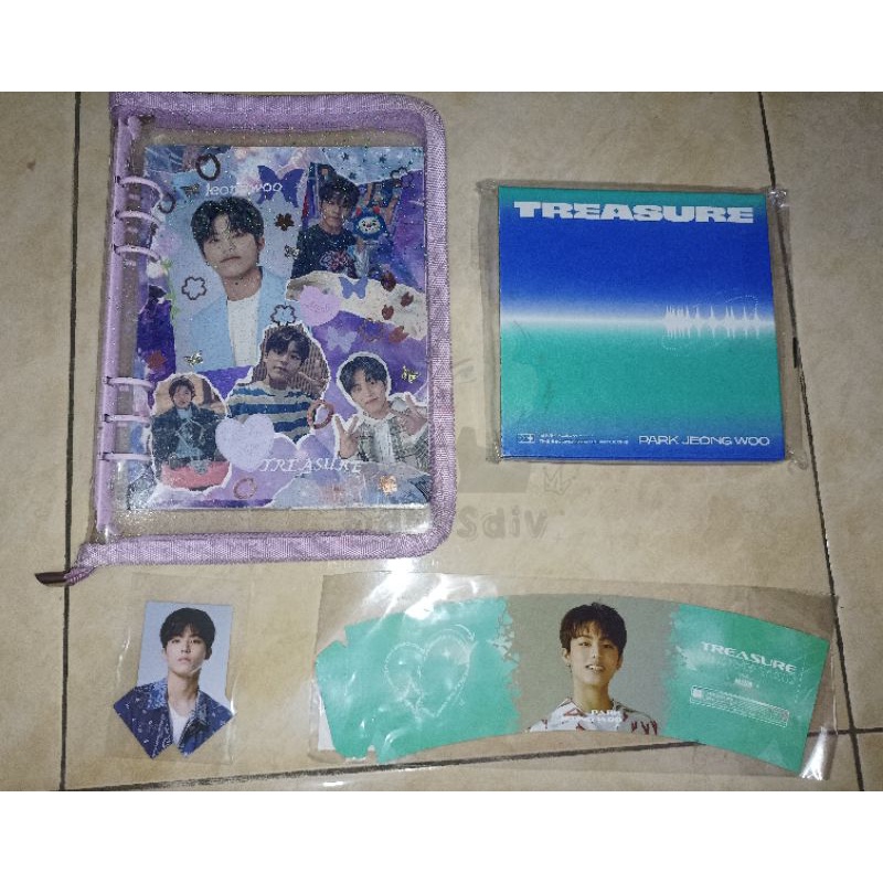 

a5 zipper binder album digipack jeongwoo ygselect mumo ch2