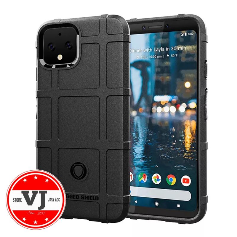 Case Rugged Military Google Pixel 4 Case Anti Jatuh Hardcase Pixel4