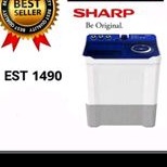 MESIN CUCI SHARP EST 1490 14KG / EST 1290 12KG / EST 1090 10KG MANUAL 2 TABUNG